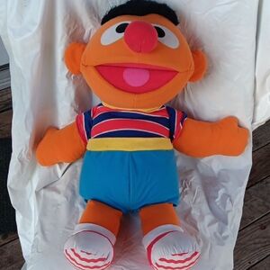 Tyco 1996 Sesame Street Colorful Plush Toy 28"
